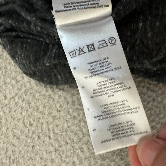 IRO PARIS Jersey Stretchy Sheath Maxi Dress Ruched Sexy Slit - Picture 2 of 16